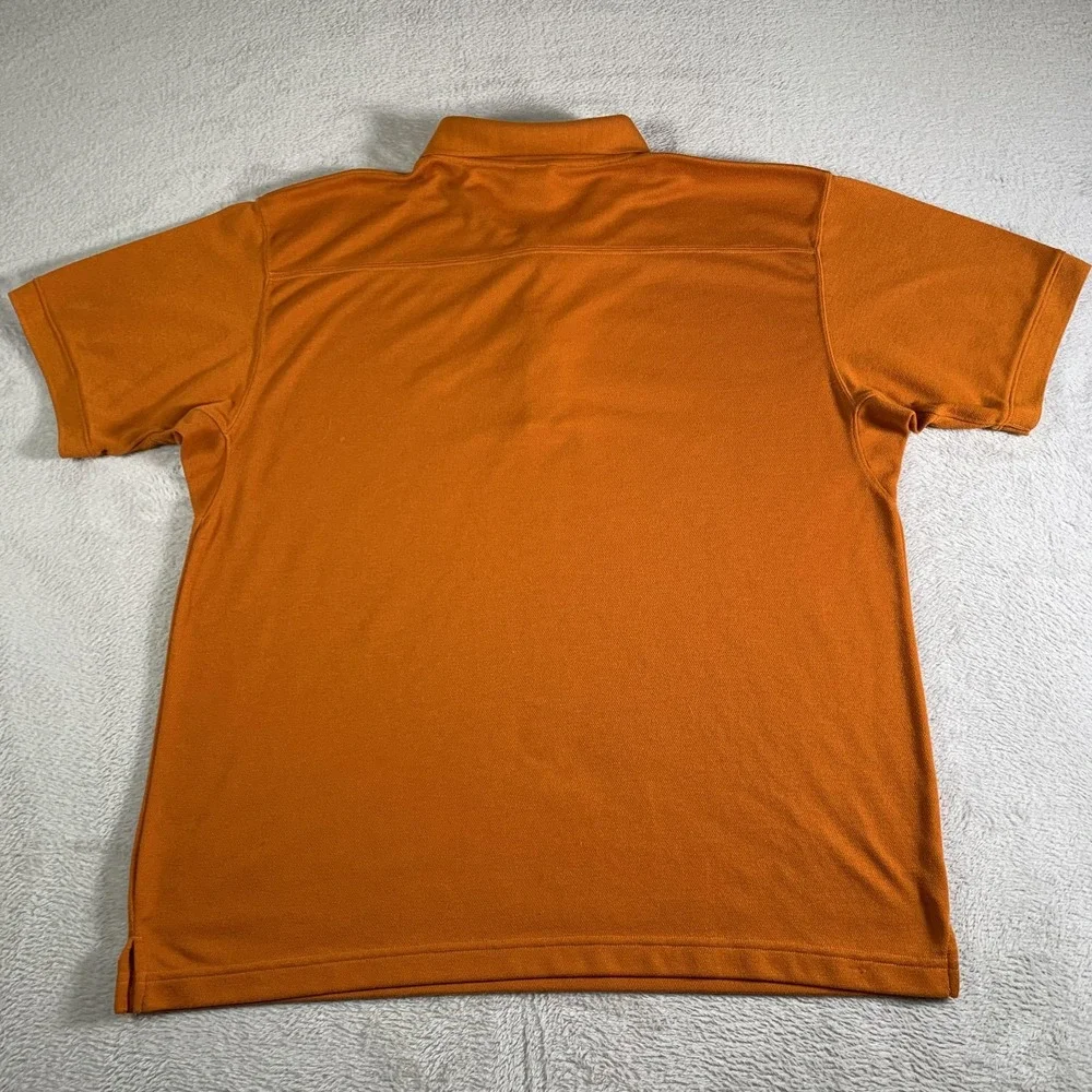 The‎ North Face Polo Shirt Mens XL Orange VaporWick Performance Hiking Golf